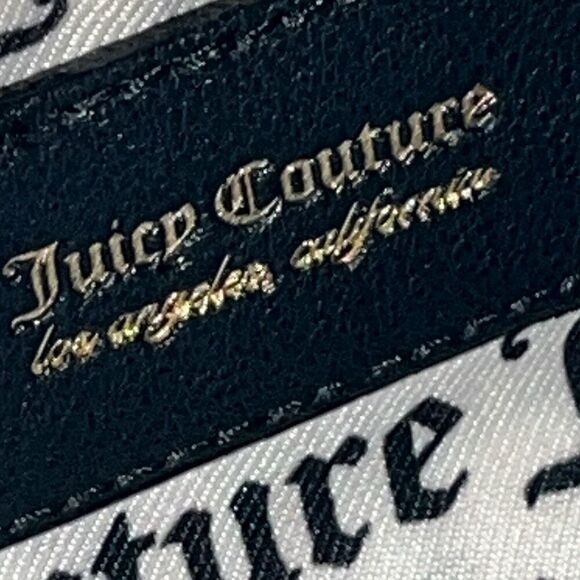 JUICY COUTURE RED BLACK PINK FLOWERED PURSE CROSSBODY CAMERA BAG - Picture 12 of 15